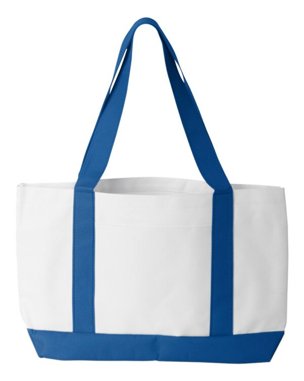 Medium Canvas Tote with Embroidered JSDDC Logo.  Price includes shipping. - Image 3