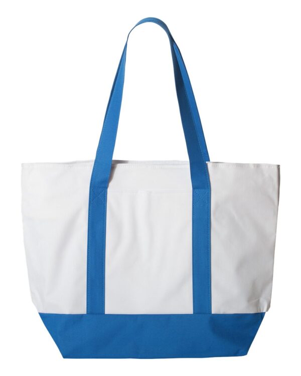 Medium Canvas Tote with Embroidered JSDDC Logo.  Price includes shipping. - Image 2